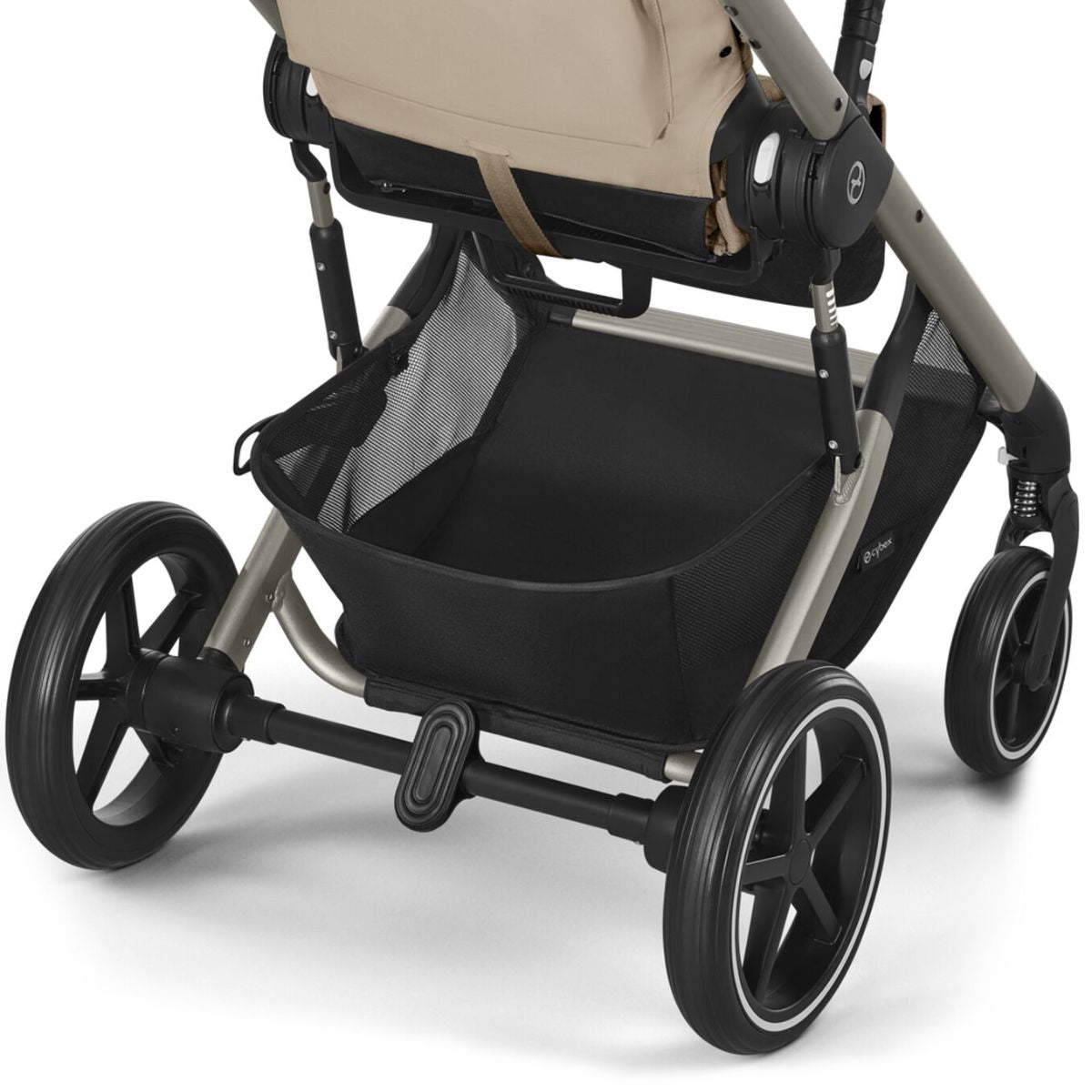 Carrinho De Bebê Cybex Balios S Lux Almond Beige (Taupe Frame)

 - Smart Features for Modern Parenting